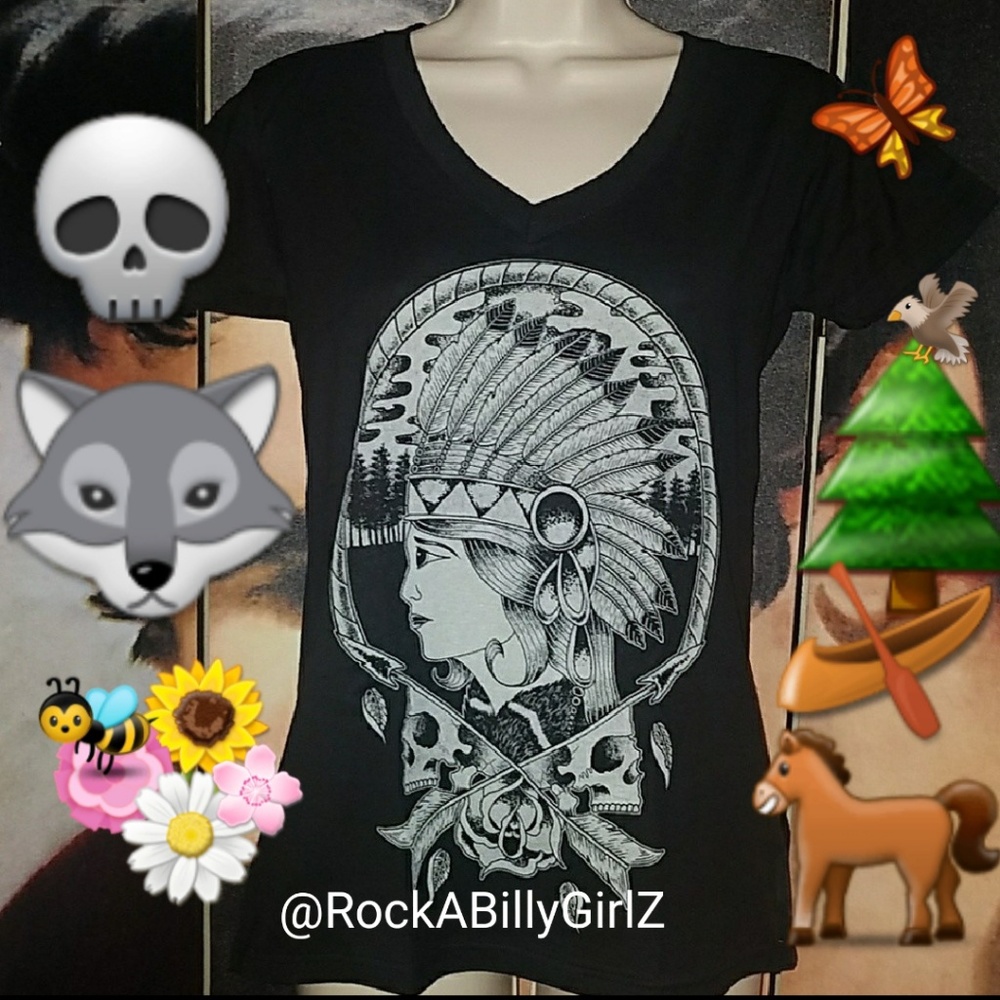 Lowbrow Tattoo Art Top Apache Feather Headdress Skull